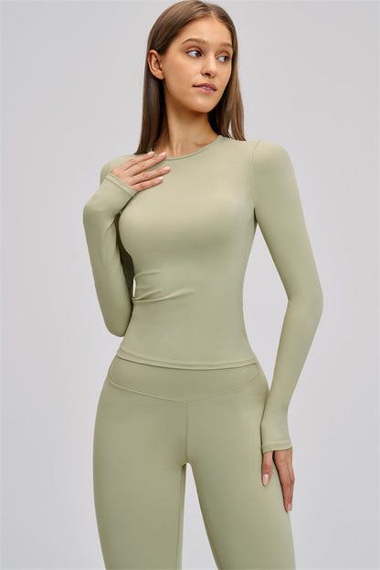 The Dynamic Long Sleeve T-shirt Leggings 2-Piece Set