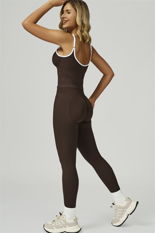 The Prime Line Crop Top Leggings 2-Piece Set