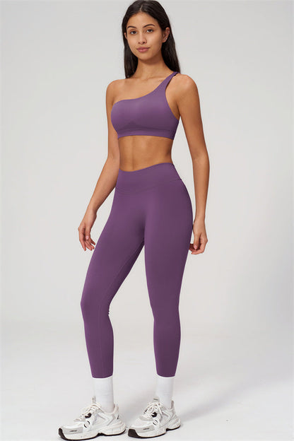 The Empower One-Shoulder Sports Bra