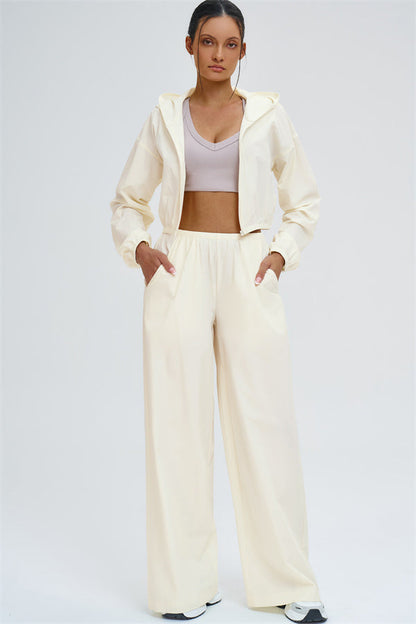 The Svelte UV protection Crop Hoodie