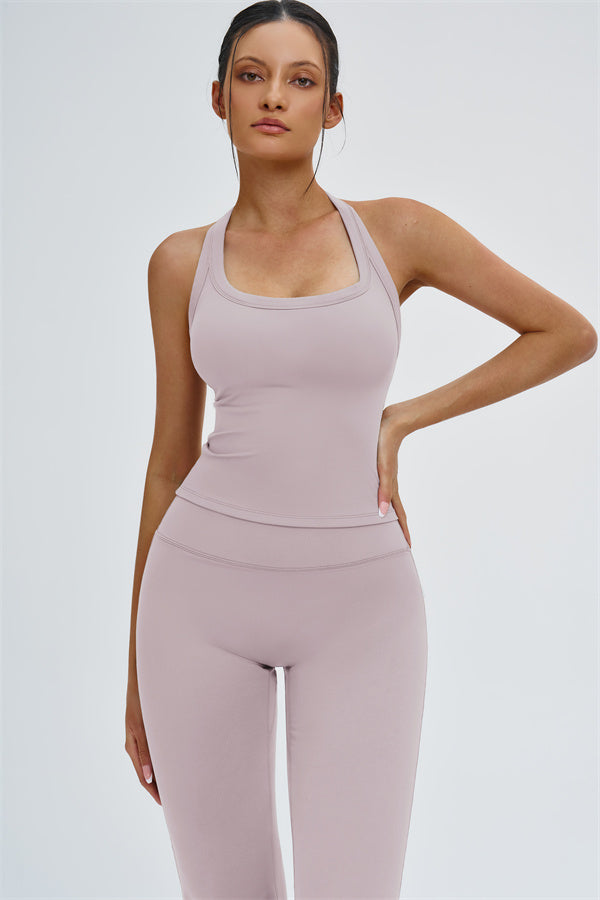 The Slate Y-Back Top