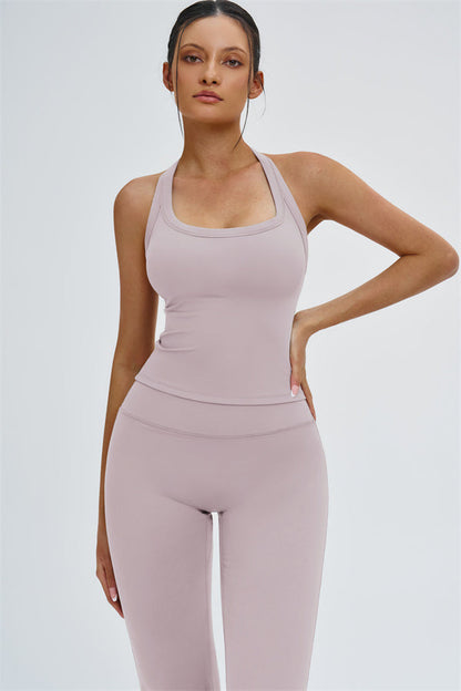 The Slate Y-Back Top