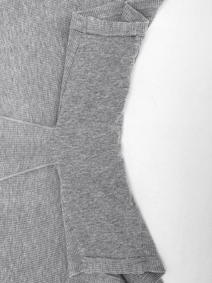 Rayon Ribbed Mid-Waist Fitted Boxer Shorts