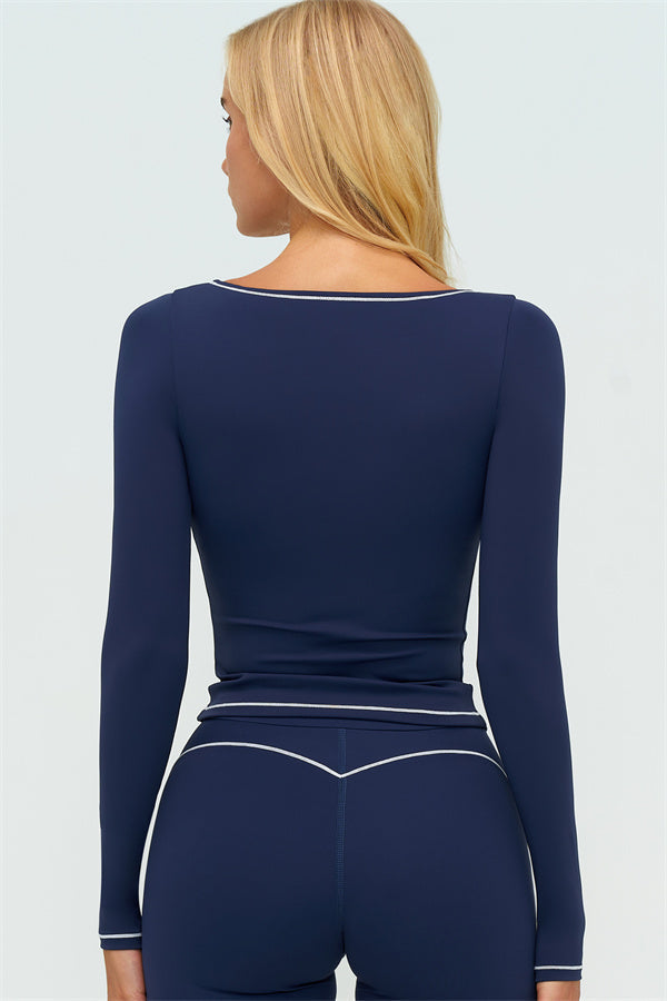 The Amara Long Sleeve T-shirt Flared Leggings 2-Piece Set