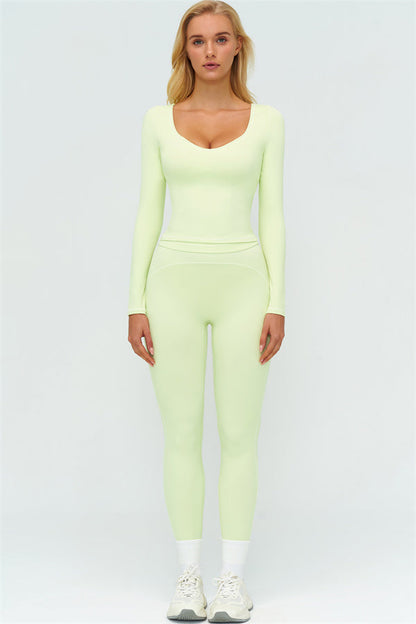 The Amara Long Sleeve T-shirt Leggings 2-Piece Set