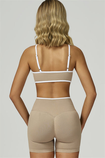 The Prime Line Sports Bra Shorts 2-Piece Set