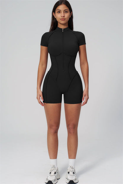 The Anew Zipper Romper