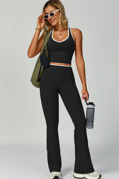The Quest Tank Flared Leggings 2-Piece Set
