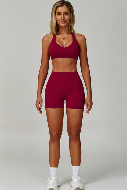 The Seraphine Sports Bra Shorts 2-Piece Set