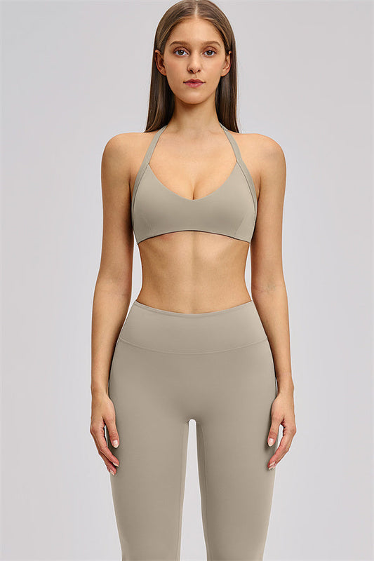 The Zestful Sports Bra Flared Leggings 2-Piece Set
