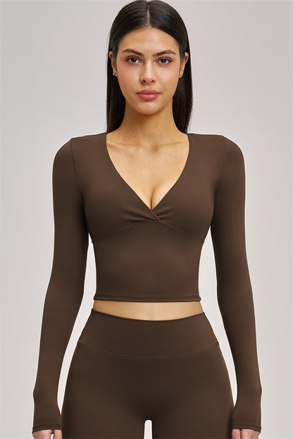 The Swoon Long Sleeve Crop top