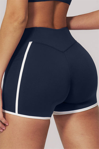 The Clarity Contour Line Sports Bra Shorts 2-Piece Set
