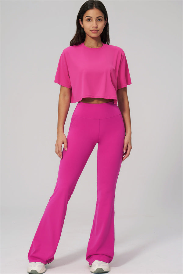 The Bold T-shirt Flared Leggings 2-Piece Set