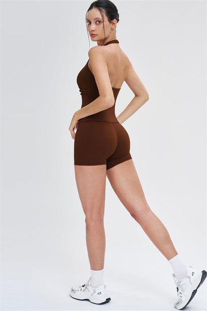 The Stride Crop Top Isabella Shorts 2-Piece Set
