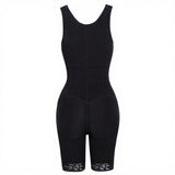 Black Post-Surgery Compression Shapewear – Medium-Control Faja for Liposuction & Postpartum