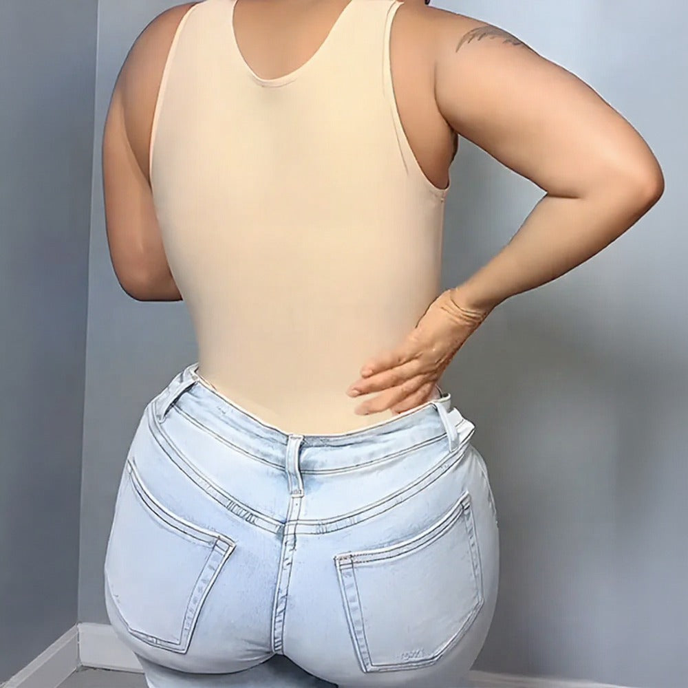 Fajas Colombianas Full Body Shaper – Medium Compression Postpartum Stage 2 Bodysuit