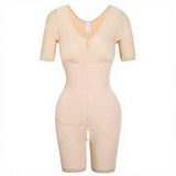 Fajas Colombianas Liposculpture Shapewear – One-Piece Mid Sleeve Bodysuit