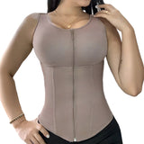Women's Compression Corset Vest – Post-Surgery Body Shaper with Belly Control