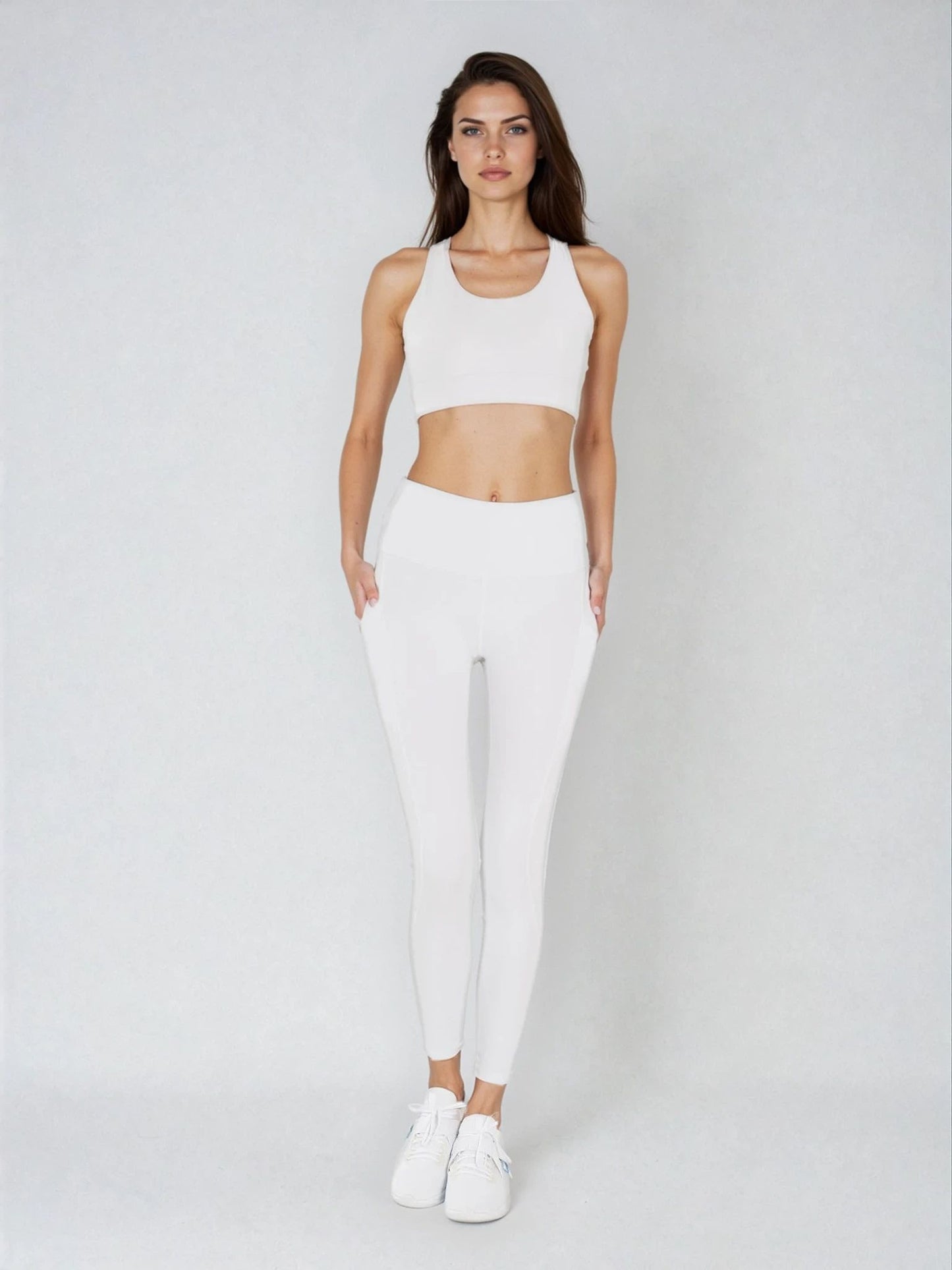 Ashley High Impact Bra - White