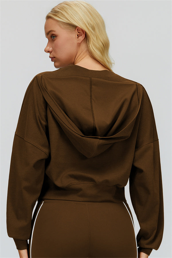 The Whisper V-Neck Hoodie