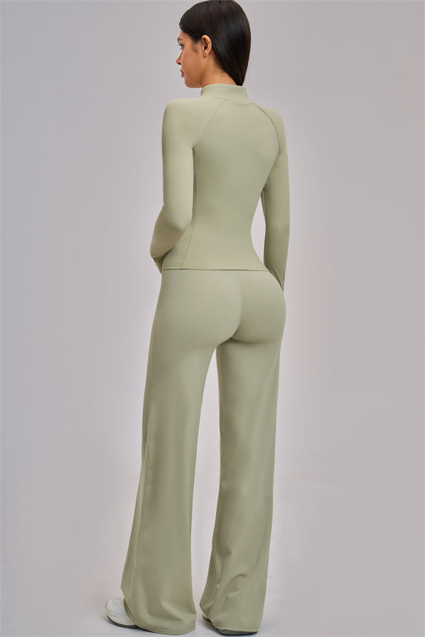 The Swoon Jacket Flared Leggings 2-Piece Set
