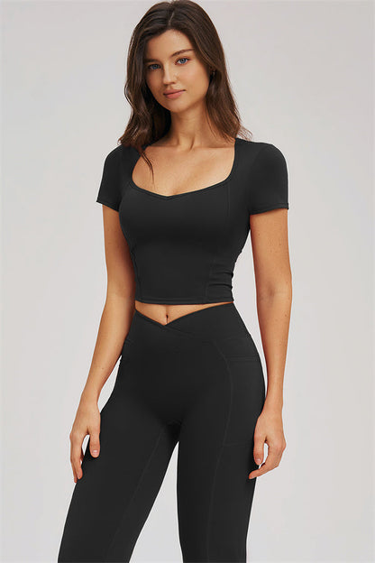 The Sizzle T-shirt Flared Leggings 2-Piece Set
