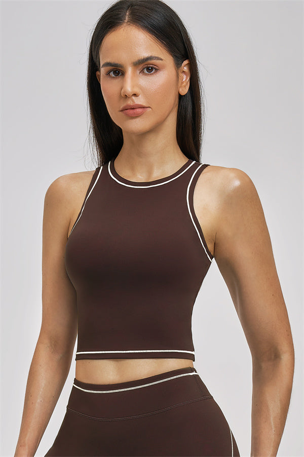 The Unbound Crop Top Shorts 2-Piece Set