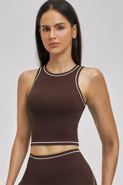 The Unbound Crop Top Shorts 2-Piece Set
