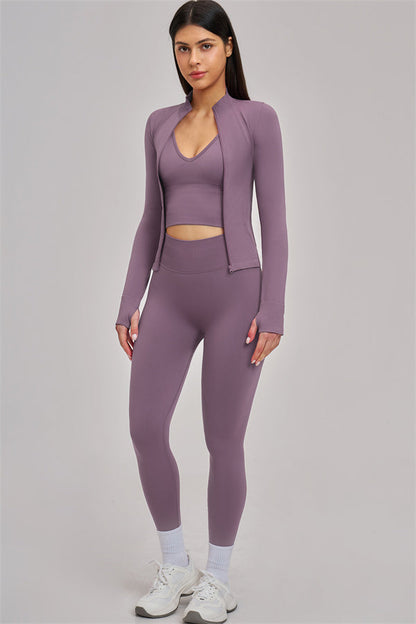 The Vision Jacket Tank Top Leggings 3-Piece Set