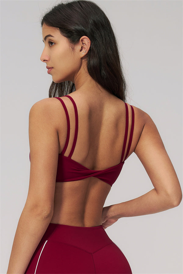 The Clarity Dual Strap Sports Bra Shorts 2-Piece Set