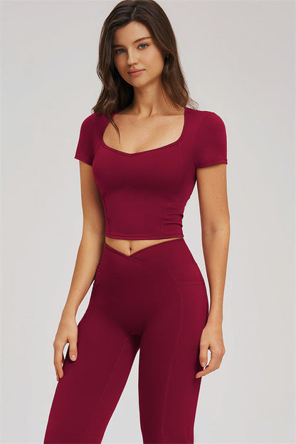 The Sizzle T-shirt Flared Leggings 2-Piece Set
