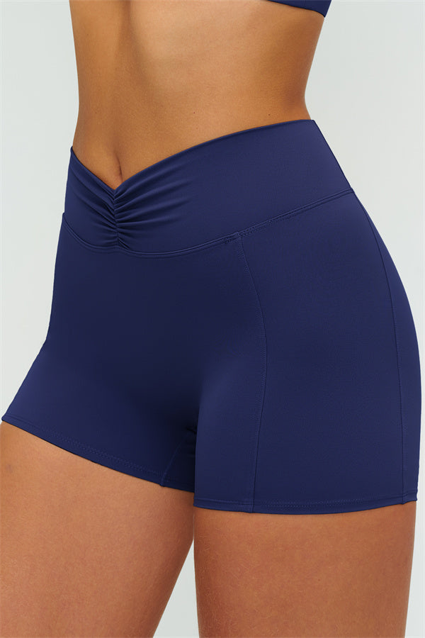 The Lushness Long Sleeve Crop top Shorts 2-Piece Set