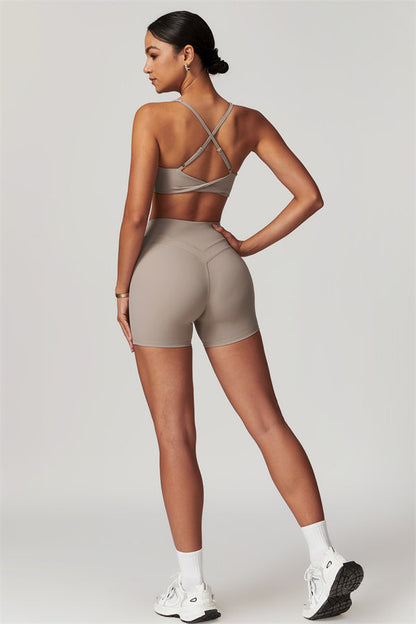The Enigma Sports Bra Shorts 2-Piece Set