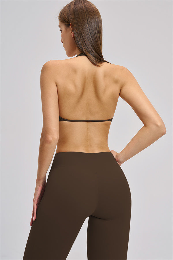 The Zestful Sports Bra Flared Leggings 2-Piece Set
