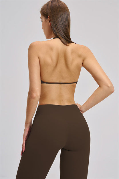 The Zestful Sports Bra Flared Leggings 2-Piece Set
