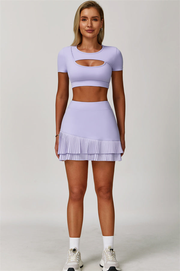 The Lavish Cut-out Crop Top