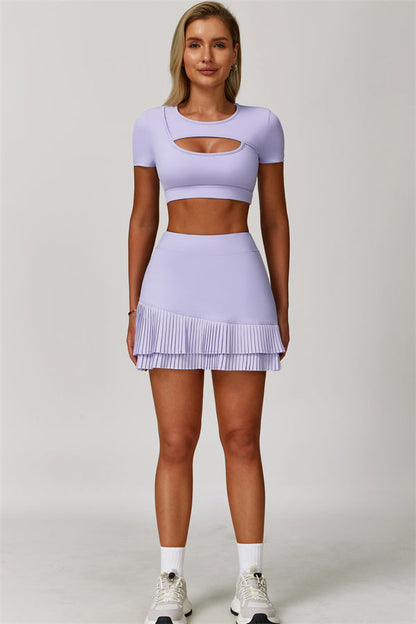 The Lavish Cut-out Crop Top