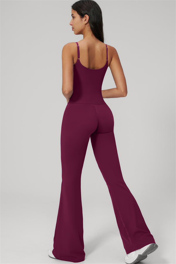 The Rapture Tank Top Flared Leggings 2-Piece Set
