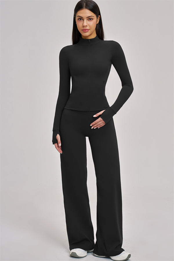 The Swoon Jacket Flared Leggings 2-Piece Set