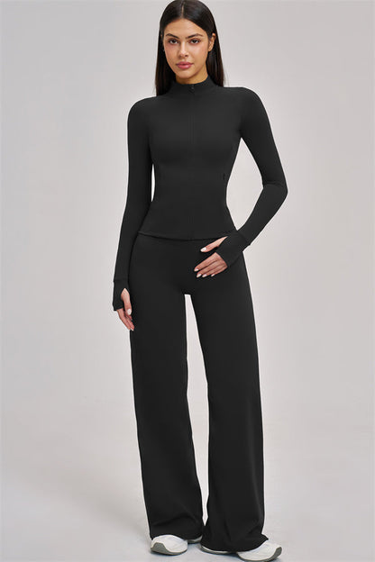 The Swoon Jacket Flared Leggings 2-Piece Set
