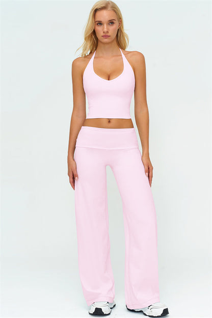 The Twirl Halter Tank Top