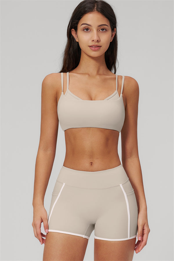 The Clarity Dual Strap Sports Bra