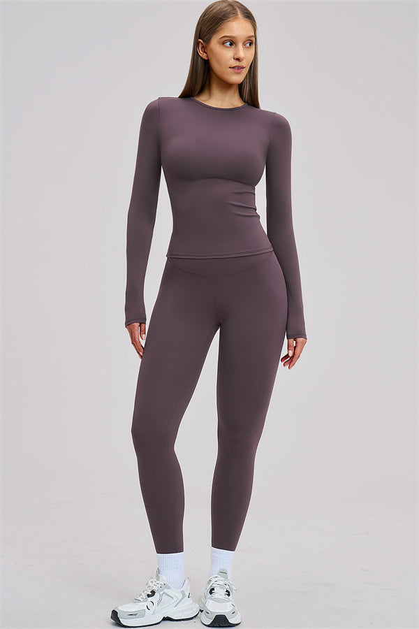 The Dynamic Long Sleeve T-shirt Leggings 2-Piece Set