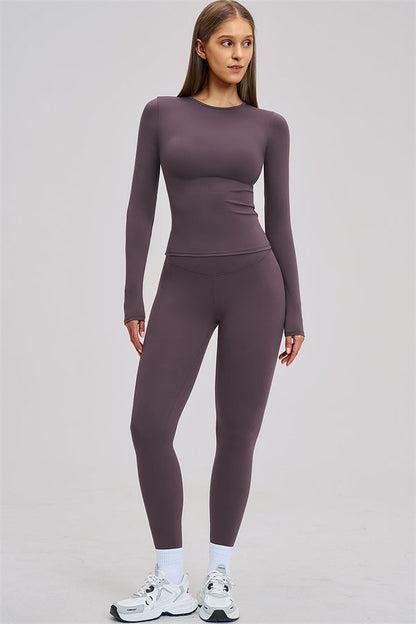 The Dynamic Long Sleeve T-shirt Leggings 2-Piece Set