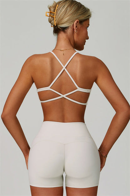 The Bold Cross Back Sports Bra