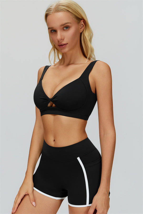 The Whisper Sports Bra Shorts 2-Piece Set