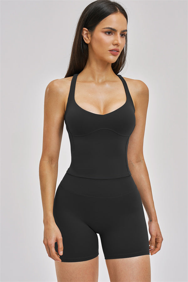 The Zenith Crop Top Shorts 2-Piece Set
