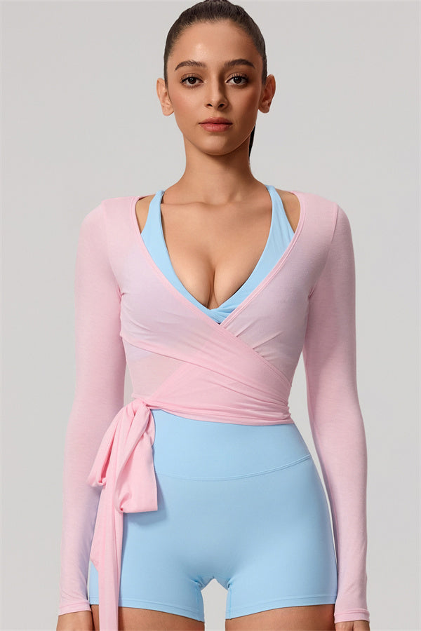 The Lively Long Sleeve Crop Top