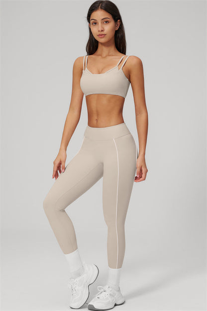 The Clarity Dual Strap Sports Bra Leggings 2-Piece Set