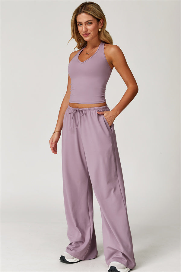 The Sprint Halter Tank Top